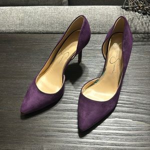 Purple Heels- Jessica Simpson- size 8